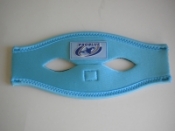 Neoprene Mask Strap Cover Light Blue