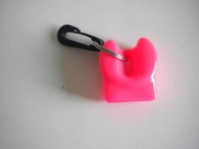 Pink Mouth Piece Cover Flexible Vinyl  "Mouthpiece Type"