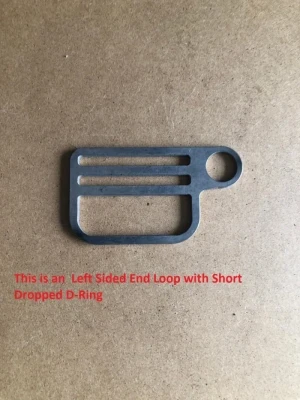 New! End Loop with Rectangled Drop D "No Teeth / Select Configuration from drop down box!"  - Product Image