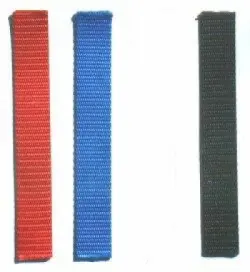 1" Inch Nylon Webbing  "BLACK" - Product Image