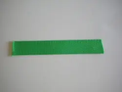 1" Inch Nylon Webbing  "Nitrox Green" - Product Image