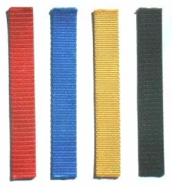 1" Inch Nylon Webbing  "YELLOW" - Product Image