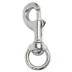 Back in Stock! 1" Swivel Bolt Snap SS "Round Eye Model!"