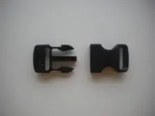 1.0" inch plastic Complete male/female snap Clip - Product Image