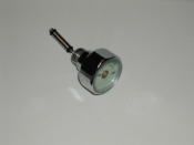 Pony Bottle Gauge w/ Stem in PSI
