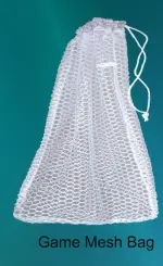 12" x 15" Mesh Bag "WHITE"  - Product Image