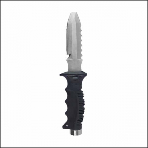 BluntTip420SSKnifeAllBlackHandle