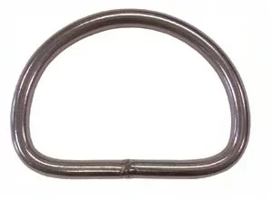 2" D-Ring 5mm Straight Style - Product Image