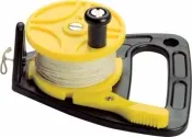 Clicker Reel 150ft Yellow spool w/ black body - Product Image