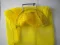 Wired Handle Mesh Bag  Medium      YELLOW Mesh w/ Plastic D-Ring