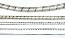 3/16" White w/ Black Strip Bungee Cord - Product Image