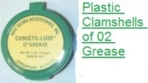 1/4 Oz Christo-Lube 02 Grease CLAMSHELL Package - Product Image