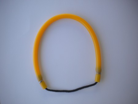 14InchAmberLATEXPoleSpearLanyard
