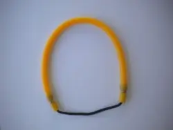 14" Inch Amber LATEX Pole Spear Lanyard