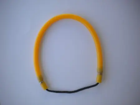 19InchAmberLATEXPoleSpearLanyard