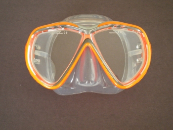 Tiara2MaskOrangewClearSiliconeSkirt