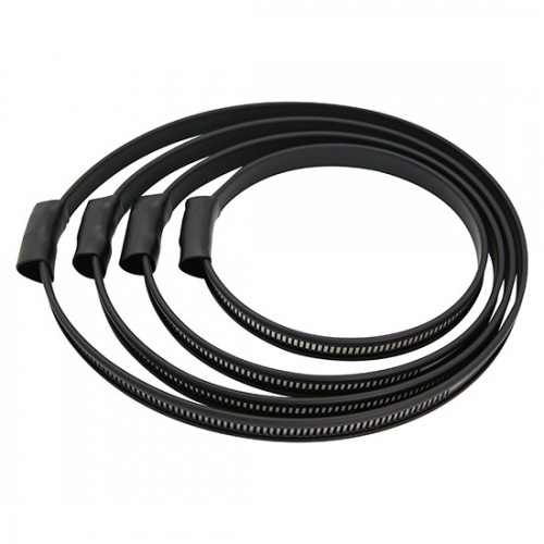 6StainlessSteelHoseClampwRubberTankGuard