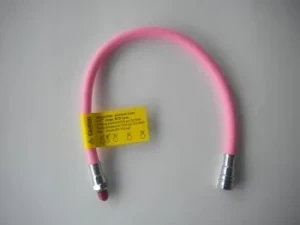 22 Inch Double Braided Low Pressure Hose "PINK"