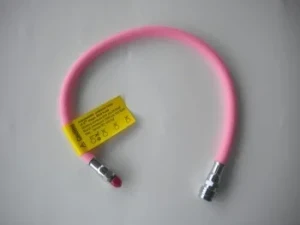 26" Double Braided BC Hose "PINK" - Product Image
