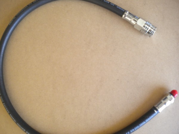 SeaQuest 36" inch Low Pressure Black Rubber Hose
