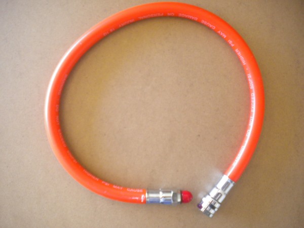 40LPPVCRubberHoseORANGE