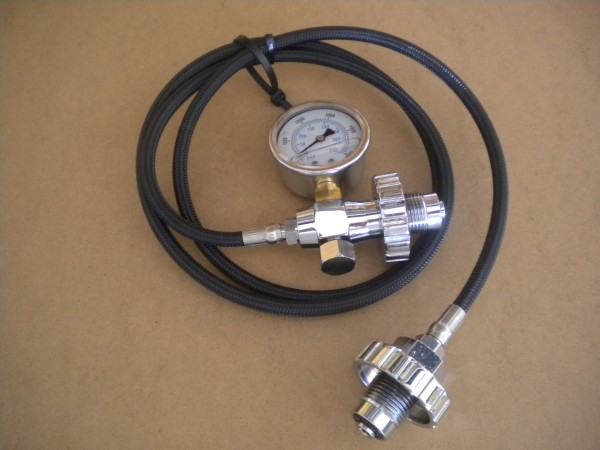BraidedHoseONLYDinCylinderTransfillWhip60inchesLong