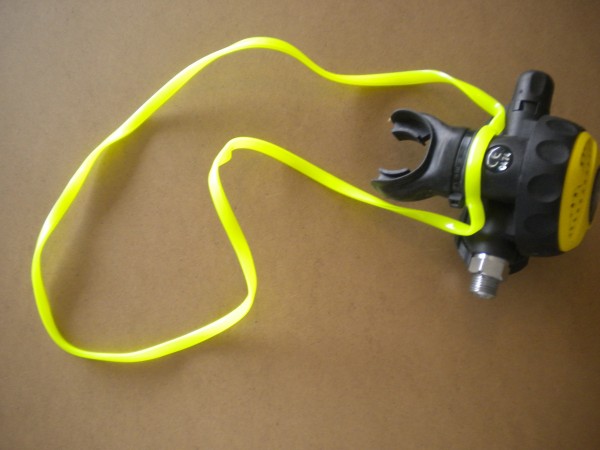 Regulator FLAT Loop Necklace " Safety Orange" - Product Image