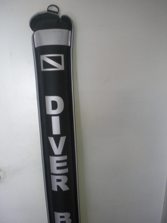 6ft / 72" inch Yellow/Black SMB "Flapper / Duck Valve bottom" 