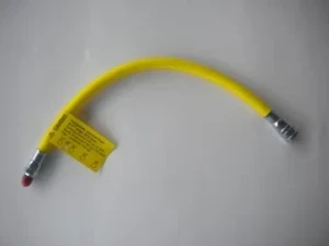 15" Double Braided Low Pressure Hose YELLOW - Product Image