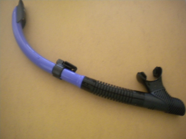 IST Combo Kit Martinique Mask / Semi-Dry Snorkel Package! " Purple Trim / Black Skirt"