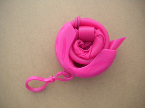 Piranha Dive Foldable Pocket Snorkel w/ Case Holder in PINK! - Product Image