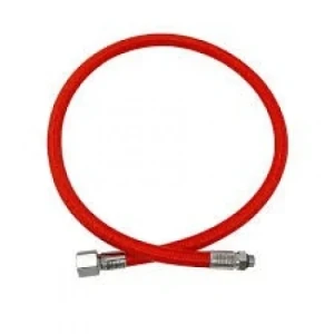 New Color! 18" Double Braided Low Pressure Hose RED