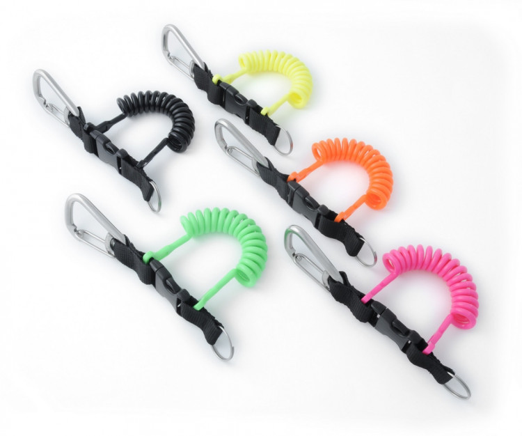 NewLanyardwGatedClipSplitRingSafetyNeonORANGELanyardOnly1Available