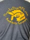 New Size! Piranha Dive Soft Wearing T-Shirts  YELLOW Logo / Black Mist Color-- Size SMALL