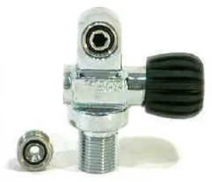 Left Side Pro Valve Blue Steel 3000 psi / 5000 Burst. Good for Aluminum  - Product Image