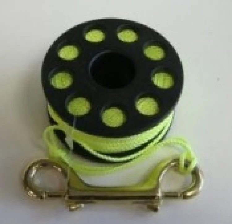 167FingerSpoolwBlackspoolbodyHighVisYELLOWlineNoDoubleEnderIncluded