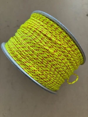 Piranha Professional Grade #18 Dive Line 900ft  "High Viz Neon Yellow W/Red Tracer - Product Image