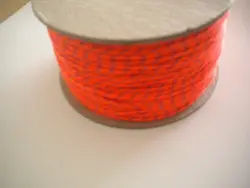 New Color & Size! Piranha Professional Grade #18 Dive Line 900ft  "High Viz Safety Orange w/ BLUE Tracer"