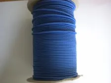 New! 50 Foot Roll 3/16" Bungee Shock Cord "Ocean BLUE"   Commercial Grade - Product Image