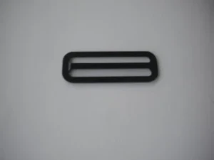 2 Inch Stainless Steel Slider NO TEETH  Black Powder Coated  Heavy Duty Type - Product Image