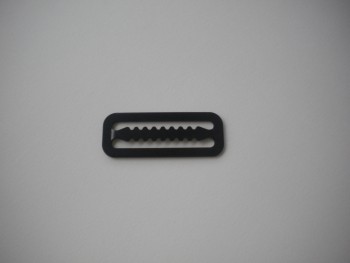 2InchStainlessSteelSliderwteethBlackPowderCoatedHeavyDutyType