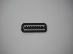 2" Stainless Steel Slider w/teeth  Black Powder Coated  Heavy Duty Type - Product Image