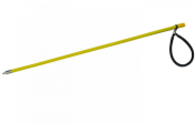 20InchPoleSpearTipnotincludedYellowShaftColor