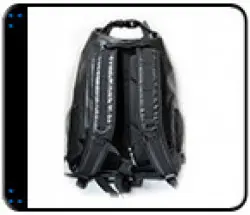 20 Liter Dry Padded Backpack "Black color" - Product Image