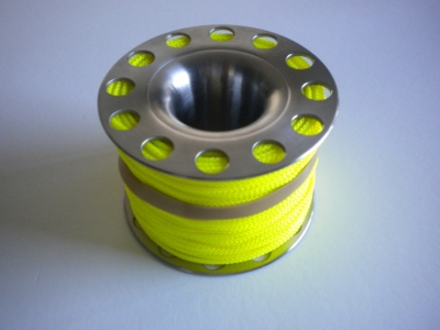 200ftStainlessSteelFingerSpoolYellowLine