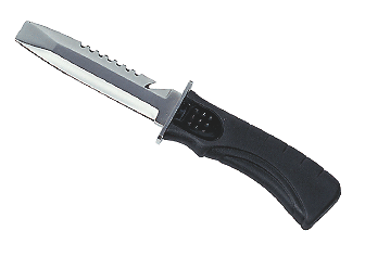 ProBlueHammerheadDiveKnifeYellow