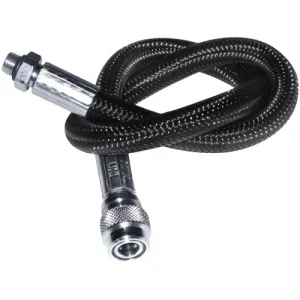 20" Double Braided BC Hose BLACK - Product Image
