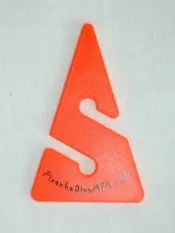 Orange Line Arrow Standard Size - Product Image