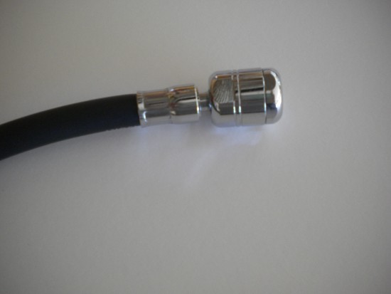 Special! 27" Low Pressure Black Rubber Hose w/ Regulator swivel on the end! "1 Left!"