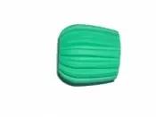 Handwheel SHORT ROUND Style (Oxygen / Green) - Product Image
